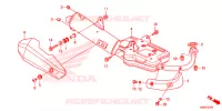 SILENCIEUX D'ECHAPPEMENT pour Honda GROM 125 de 2017