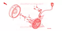 ALTERNATEUR pour Honda BIG RED 700 CAMO de 2009