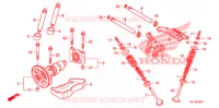ARBRE A CAMES   SOUPAPE pour Honda BIG RED 700 RED de 2009