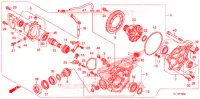 COUPLE CONIQUE pour Honda BIG RED 700 RED de 2009