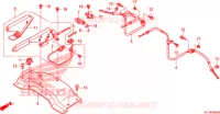 FREIN DE STATIONNEMENT (MUV700'09,'10) pour Honda BIG RED 700 RED de 2009