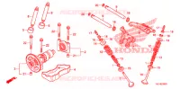 ARBRE A CAMES   SOUPAPE pour Honda BIG RED 700 RED de 2010