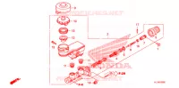 MAITRE CYLINDRE DE FREIN AVANT pour Honda BIG RED 700 RED de 2010