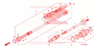 CARDAN pour Honda BIG RED 700 RED de 2010