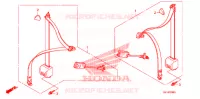 CEINTURE DE SECURITE pour Honda BIG RED 700 RED de 2010