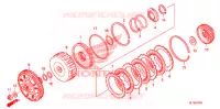 EMBRAYAGE (BAS) pour Honda BIG RED 700 RED de 2010