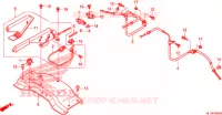 FREIN DE STATIONNEMENT (MUV700'09,'10) pour Honda BIG RED 700 RED de 2010