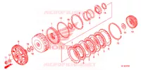 EMBRAYAGE (BAS) pour Honda BIG RED 700 OLIVE de 2011