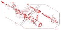 DEMARREUR (2) pour Honda BIG RED 700 CAMO de 2012