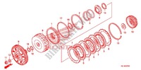 EMBRAYAGE (BAS) pour Honda BIG RED 700 CAMO de 2012