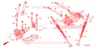 ARBRE A CAMES   SOUPAPE pour Honda BIG RED 700 de 2013