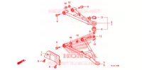 TRIANGLES AVANT pour Honda BIG RED 700 de 2013