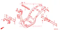 CADRE (MW1101WHC) pour Honda BENLY 110 YUSEI de 2012