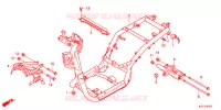 CADRE (MW1101WHG/2WHG) pour Honda ベンリィ 110 プロ de 2016