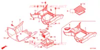 MARCHE PIEDS (MW1101WHG/2WHG) pour Honda ベンリィ 110 プロ de 2016