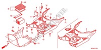 MARCHE PIEDS pour Honda BENLY 50 PRO de 2012