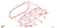 COUVERCLE GAUCHE pour Honda BENLY 50 PRO de 2017
