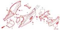 CARENAGE ARRIERE pour Honda SUPER CUB 110 スーパーカブ de 2012