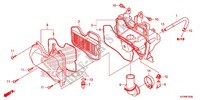 FILTRE A AIR (NBC110KD/MD) pour Honda EX5 110 Electric start, carburetor de 2014