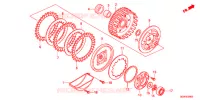 EMBRAYAGE pour Honda SUPER CUB 50 スーパーカブ de 2016