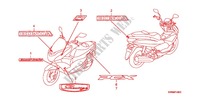 AUTOCOLLANTS pour Honda PCX 125 D PRESTIGE de 2011