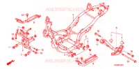 CADRE pour Honda PCX 125 S PRESTIGE de 2011