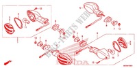 CLIGNOTANT pour Honda NC 700 ABS de 2012