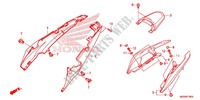 COUVERCLES LATERAUX pour Honda NC 700 ABS de 2012