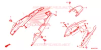 COUVERCLES LATERAUX pour Honda NC 700 ABS de 2012