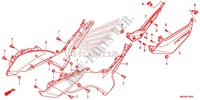 COUVERCLES LATERAUX pour Honda NC 700 ABS de 2012