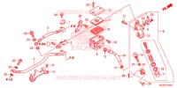 MAITRE CYLINDRE DE FREIN ARRIERE pour Honda NC 700 ABS de 2012
