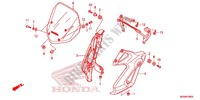 TETE DE FOURCHE pour Honda NC 700 ABS de 2012