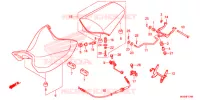 SELLE pour Honda NC 700 X ABS de 2012