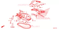 COUVERCLE DE COFFRE pour Honda NC 700 X ABS DCT de 2016