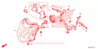 PHARE pour Honda NC 700 X ABS DCT de 2016