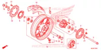 ROUE ARRIERE pour Honda NC 700 X ABS DCT de 2016