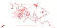 SYSTÈME DE RECYCLAGE DES GAZ pour Honda NC 700 X ABS DCT de 2016