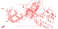 CADRE pour Honda RUCKUS 50 RED de 2009