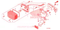 FEU ARRIERE pour Honda RUCKUS 50 RED de 2009