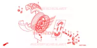 ROUE ARRIERE pour Honda RUCKUS 50 RED de 2009
