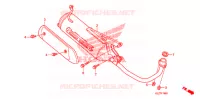 SILENCIEUX D'ECHAPPEMENT pour Honda RUCKUS 50 RED de 2009