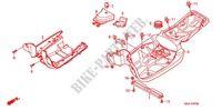 MARCHE PIEDS pour Honda ZOOMER 50 de 2012