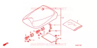 SELLE pour Honda ZOOMER 50 de 2012