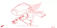 SELLE pour Honda RUCKUS 50 de 2014
