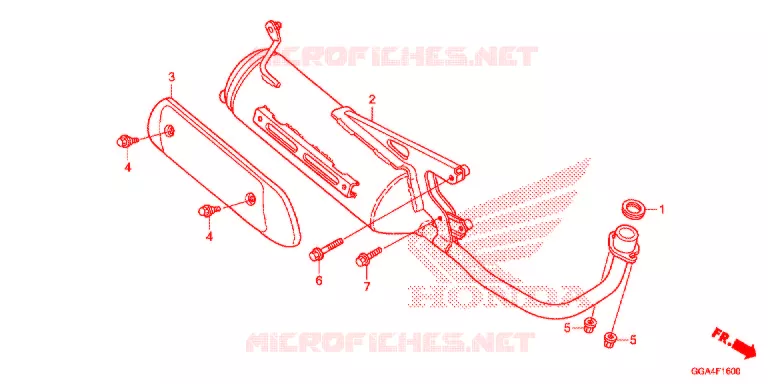 SILENCIEUX D'ECHAPPEMENT Honda SCOOTER 50 RUCKUS 2015  NPS50F