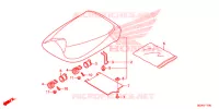 SELLE pour Honda RUCKUS 50 de 2016