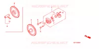 POMPE A HUILE pour Honda RUCKUS 50 S GRAY de 2006