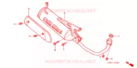 SILENCIEUX D'ECHAPPEMENT pour Honda RUCKUS 50 S GRAY de 2006