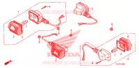 CLIGNOTANT pour Honda RUCKUS 50 SILVER de 2008