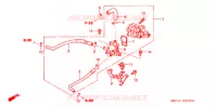 SOUPAPE ROTATIVE DE CONTROLE D'AIR pour Honda RUNE 1800 VALKYRIE de 2004